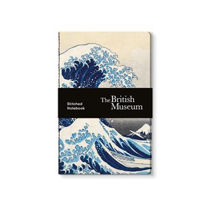 "Great Wave" Stitched Notebook