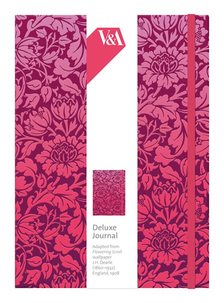 "Flowering Scroll" Deluxe Journal
