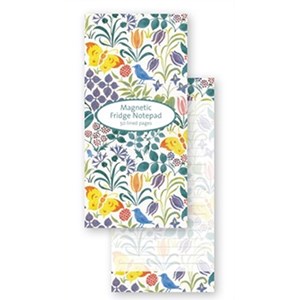 "Spring Flowers & Butterflies" Magnetic To-Do pad