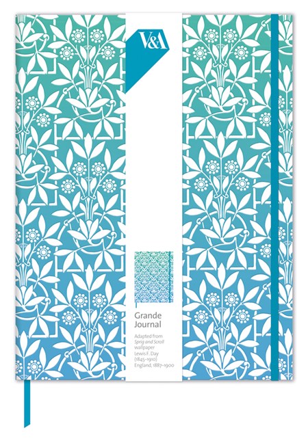"Sprig & Scroll" Grande Journal