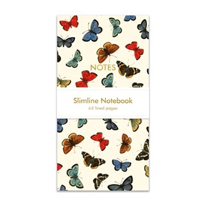 "Vintage Butterflies" Slimline Notebook
