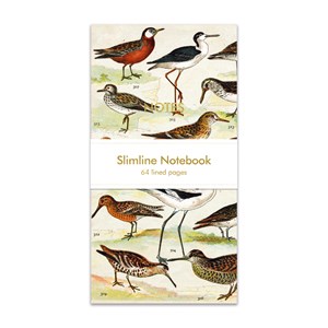 "English Wading Birds" Slimline Notebook