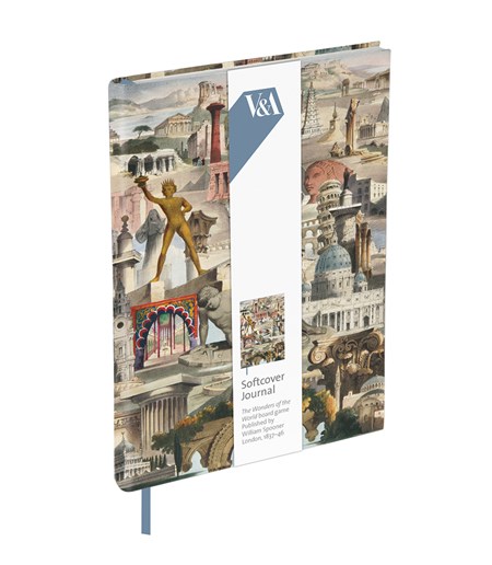 "Wonders of the World" Softcover Journal