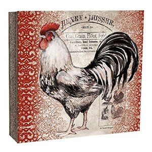 Oppskriftsbok " Cardinal Rooster" Ringperm m/skilleark m.m.