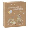 "Happiness is Homemade" Oppskriftsbok ringperm A5