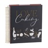 Oppskriftsbok "Love Cooking" spiralisert 193 x 226 mm