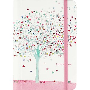 "Tree of Hearts" Adress Book