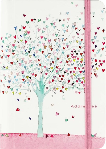"Tree of Hearts" Adress Book