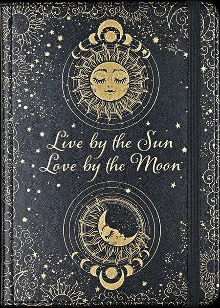 "Live by the Sun, Love by the Moon" Small Artisan Journal