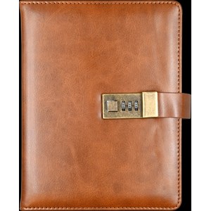 "Brown" Artisan Locking Journal