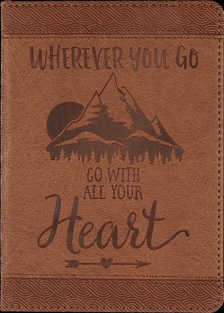 "Wherever You Go, Go with All Your Heart" Small Artisan Jour