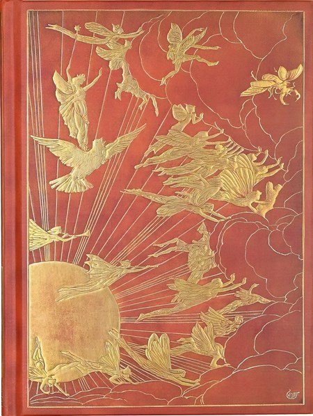 "Orange Fairy" Bookbound journal