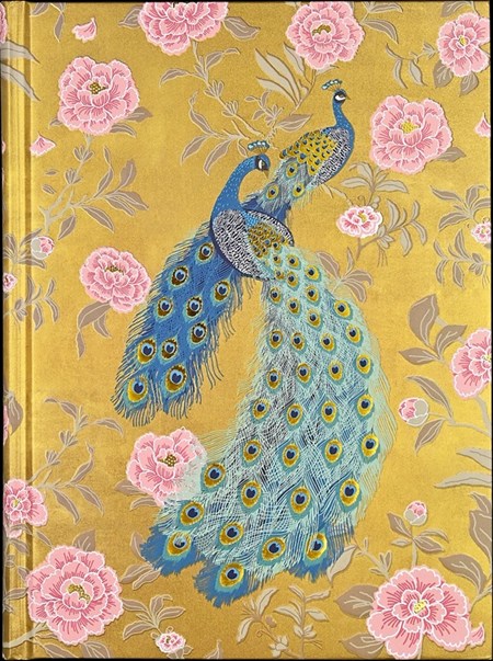 "Victorian Peacock" Bookbound Journal