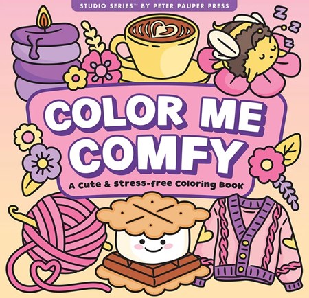 "Color Me Comfy" Artis's Coloring Books