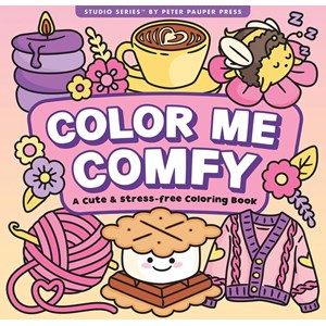"Color Me Comfy" Artis's Coloring Books