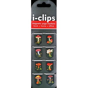"Mushrooms" I-clip Magnetic Bookmarks