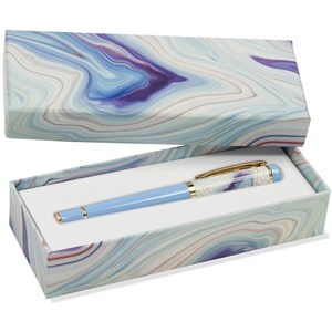 "Blue Agate" Fine Designer Pen