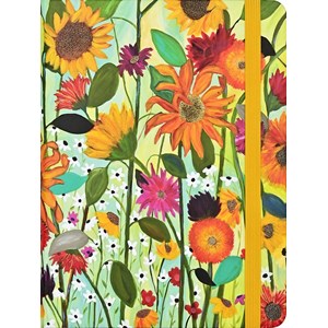 "Sunflower Dreams" Mid-size Journal