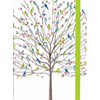 "Tree of Budgies" Mid-size Journal