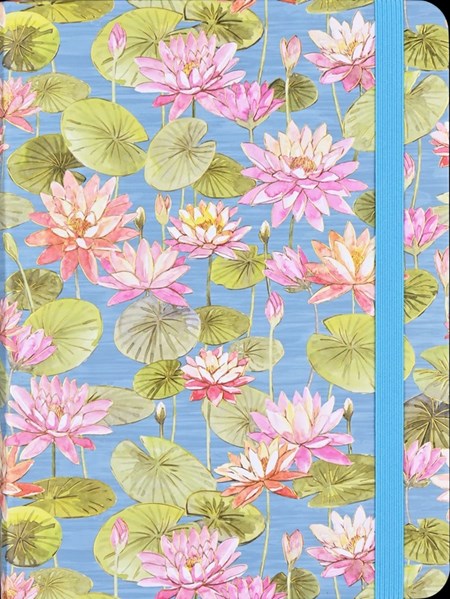 "Water Lilies" Mid-size Journal