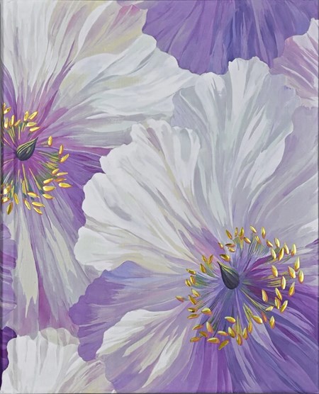"Poppies in Bloom" Oversize Journal