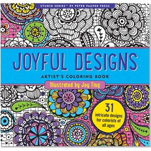 "Joyful Designs" Artis's Coloring Books