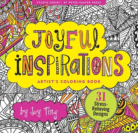 "Joyful Inspirations" Artist's Coloring Books