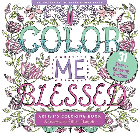 "Color Me Blessed" Artist's Coloring Books