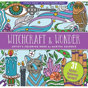 "Witchcraft" Artis's Coloring Books