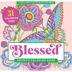 "Blessed" Artist's Coloring Books
