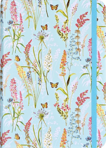 "Blooms & Butterflies" Small journal