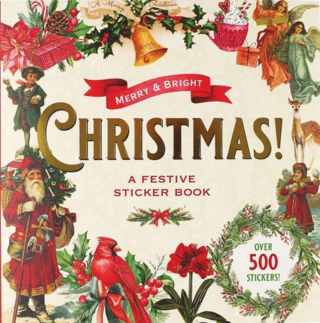 "Merry & Bright Christmas" Sticker Book