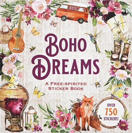 "Boho Dreams" Sticker Book