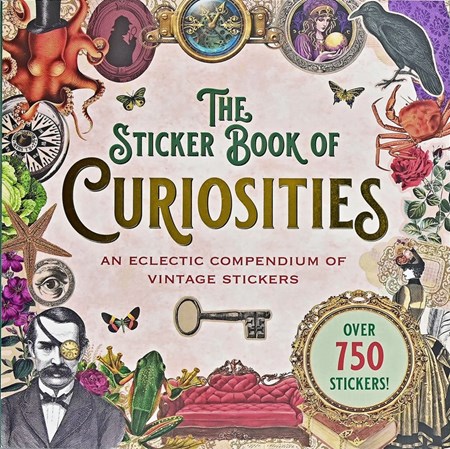 "The Sticker Book of Curiosities" Sticker Book