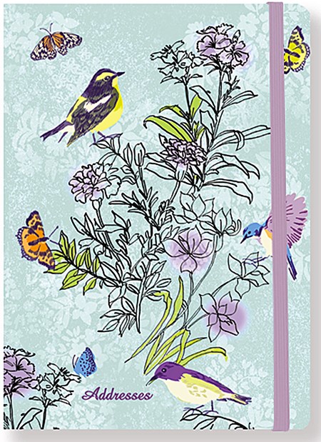 "Summer Songbirds" Adress Journals