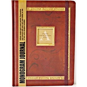 "Antique" Monogram  Journal