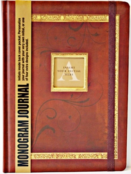 "Antique" Monogram  Journal
