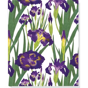 "Purple Irises" Oversize Journal