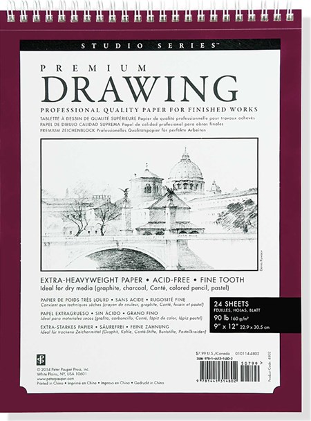 "Large Premium Drawing Pad" 22,5 x 30cm