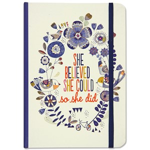 "She Belived" Small Journal