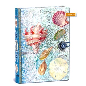 "Sea Shells" Button Journal