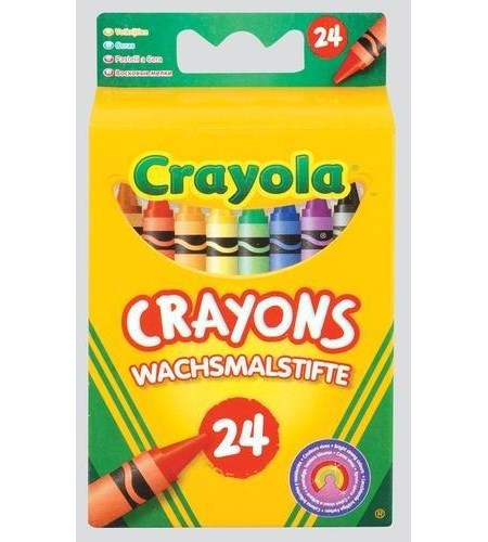 "Crayola" 24 stk Crayons assortert