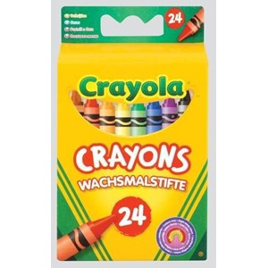 "Crayola" 24 stk Crayons assortert