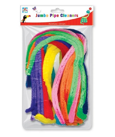 "15 Giant Pipe Cleaners", ass farger