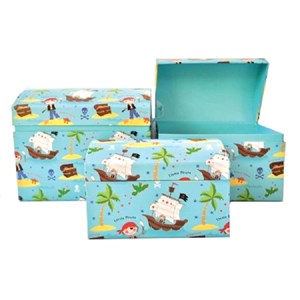 "Pirate Blue" Kiste-sett (3)