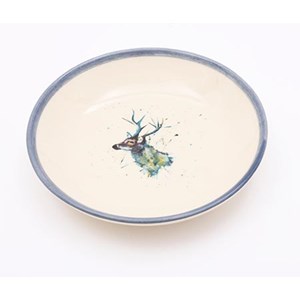 "Highland", 13 cm Shallow Dish Stag