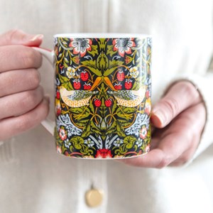"Leicester Wallpaper - Fine Bone China Mug" 380 ml