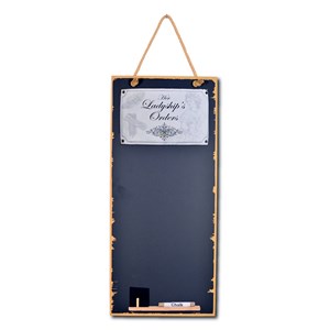 Kritt-tavle "Ladyship's Orders" 60 x 27cm