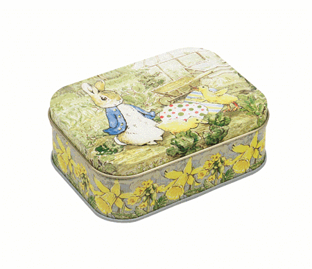 "Peter Rabbit - Easter Small Rectangular Tin"