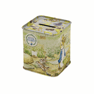 "Peter Rabbit - Square Money Box"